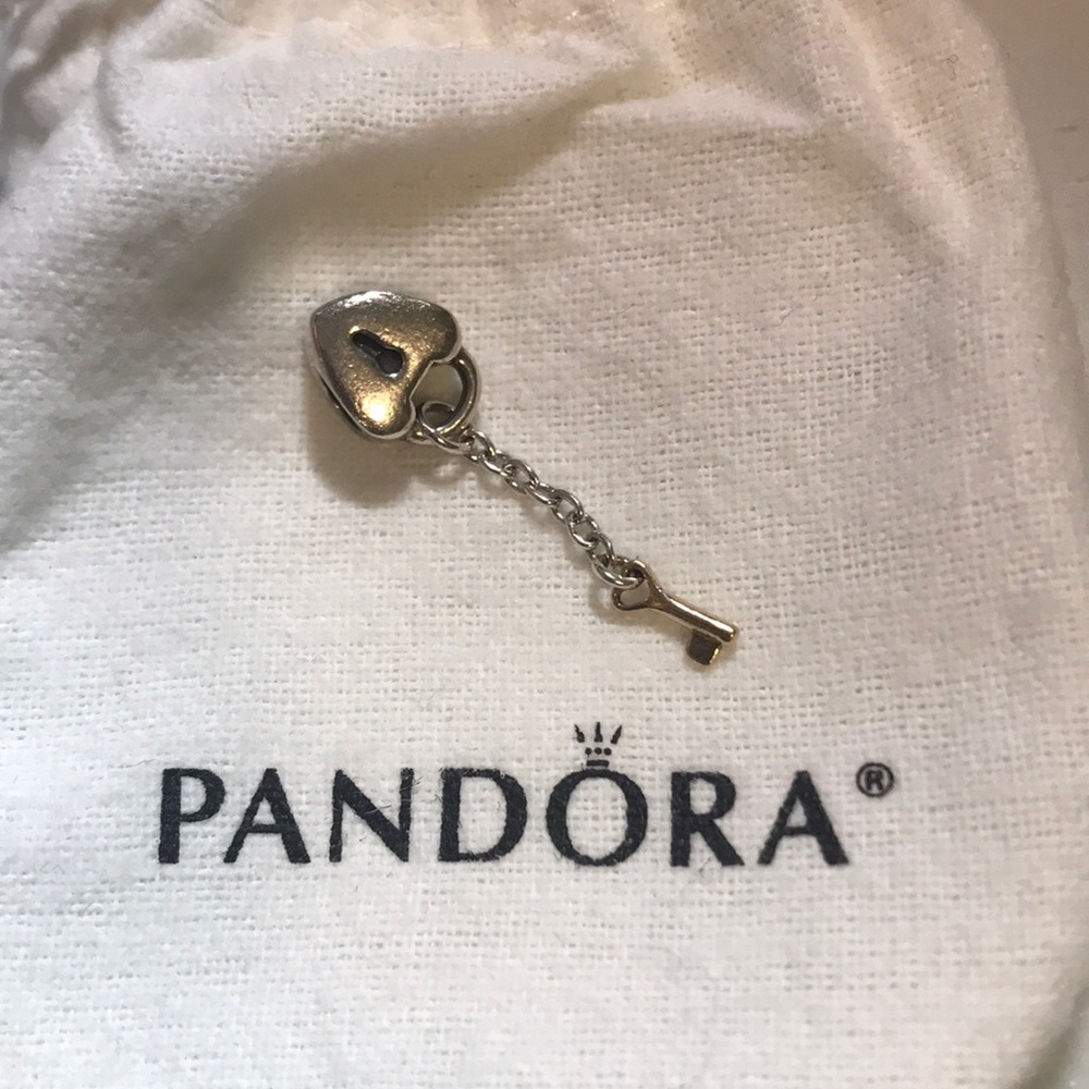 Pandora Key To My Heart Charm - image 1